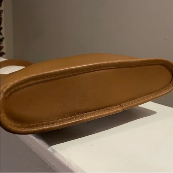 Vintage Coach Equestrian Crossbody Bag 9806 Brown Leather USA Made - Picture 6 of 13